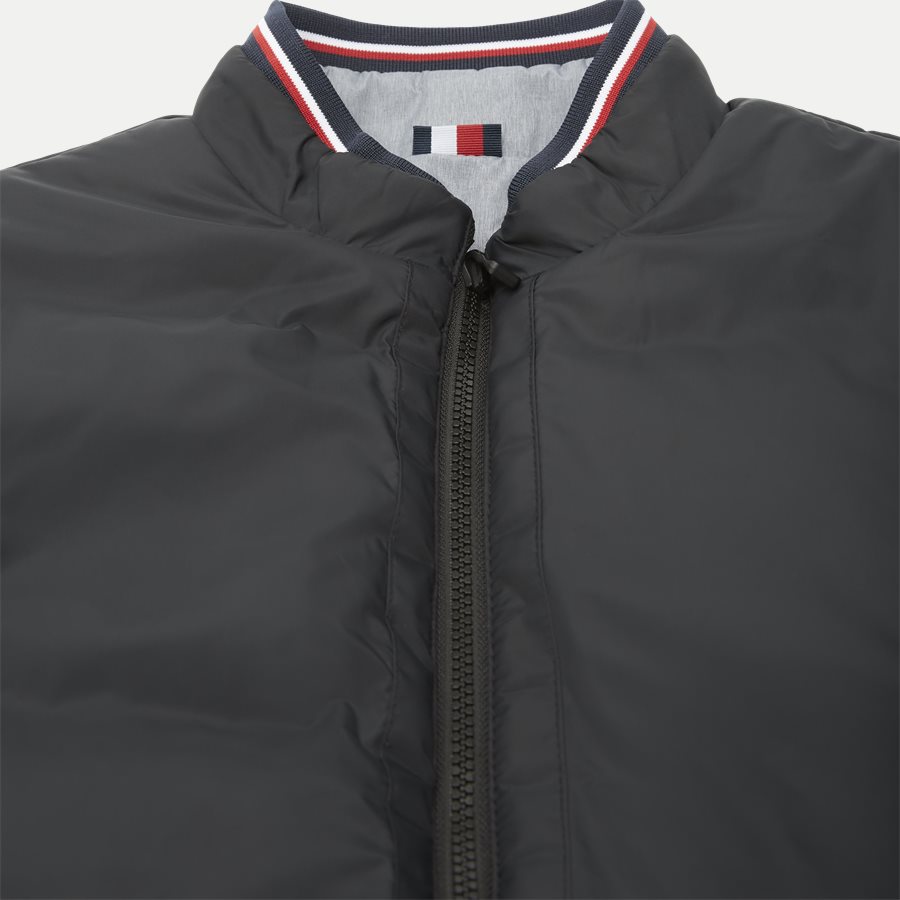 REVERSIBLE PADDED BOMBER - Reversible Padded Bomber - Jakker - Regular - SORT - 12