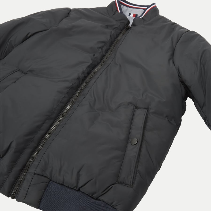 REVERSIBLE PADDED BOMBER - Reversible Padded Bomber - Jakker - Regular - SORT - 13