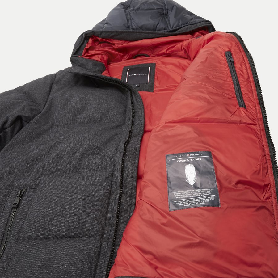 STRUCTURE NYLON DOWN BOMBER - Structure Nylon Down Bomber - Jakker - Regular - KOKS - 9