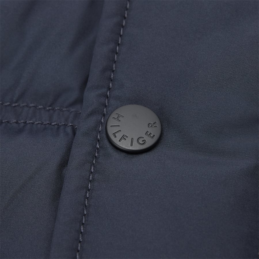 TOMMY DOWN HOODED BOMBER - Down Hooded Bomber Jacket - Jakker - Regular - NAVY - 8