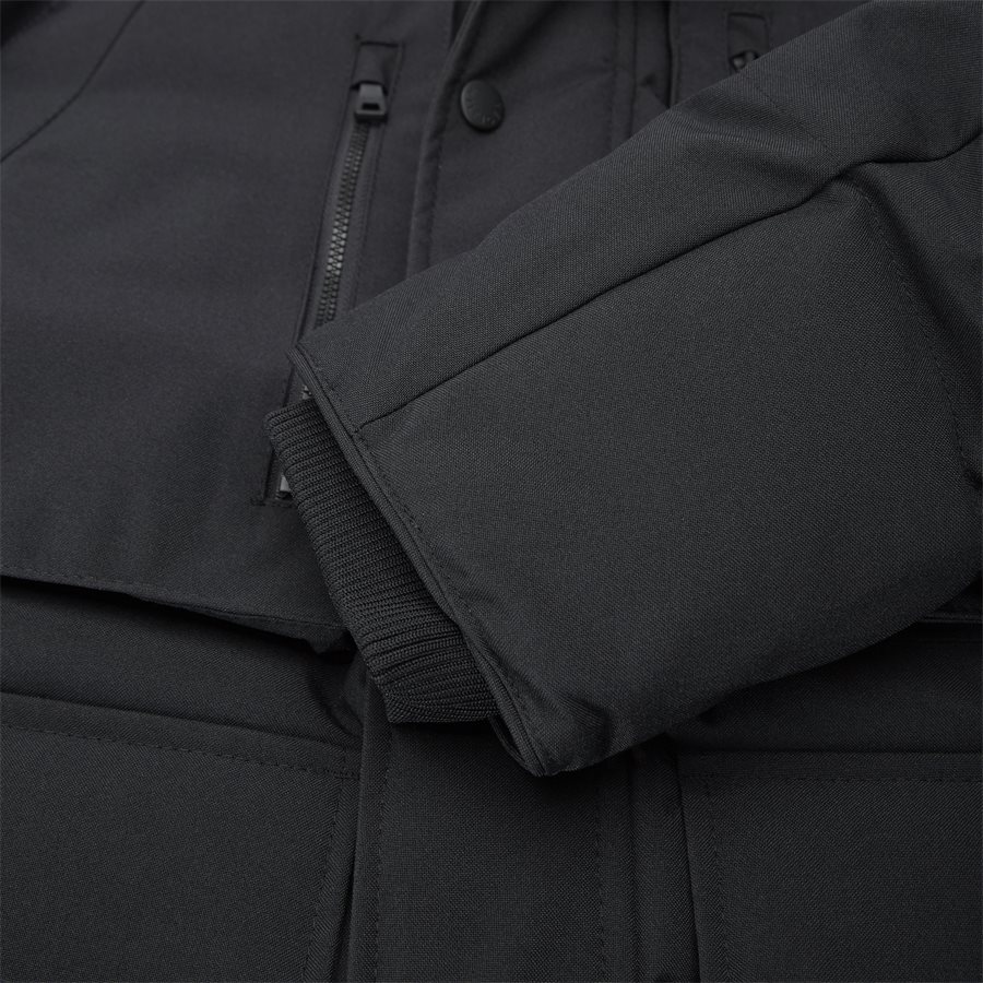 HEAVY CANVAS DOWN PARKA - Heavy Canvas Down Parka - Jakker - Regular - SORT - 8