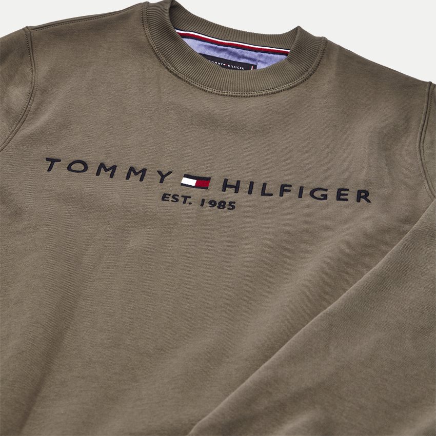 Tommy Hilfiger Sweatshirts LOGO SWEAT OLIVEN