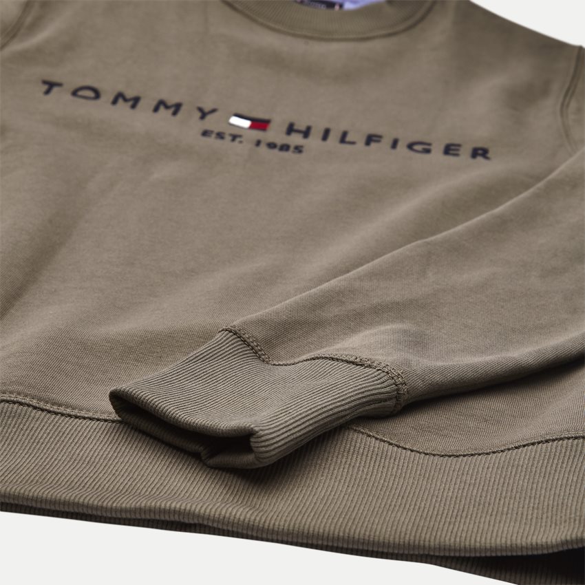 Tommy Hilfiger Sweatshirts LOGO SWEAT OLIVEN