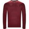 PIMA COTTON CASHMERE CNECK - Pima Cotton Cashmere Crew Neck - Strik - Regular - Bordeaux