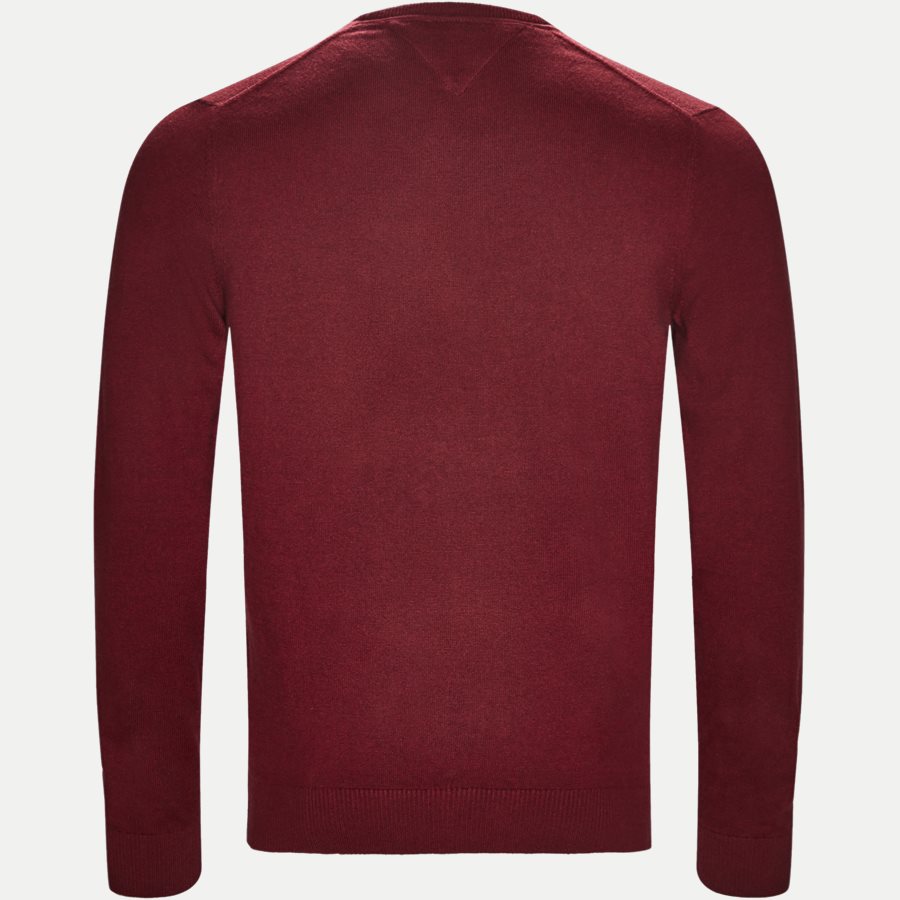 PIMA COTTON CASHMERE CNECK - Pima Cotton Cashmere Crew Neck - Strik - Regular - BORDEAUX - 2