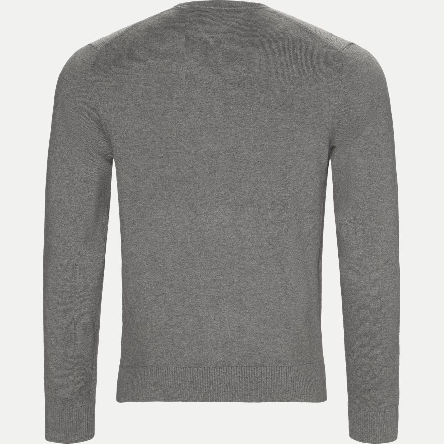 PIMA COTTON CASHMERE CNECK - Pima Cotton Cashmere Crew Neck - Strik - Regular - GRÅ - 2