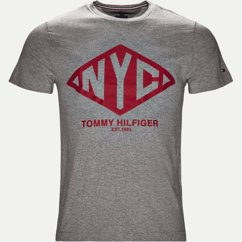 Tommy Hilfiger T-shirts SHEAR TEE GRÅ