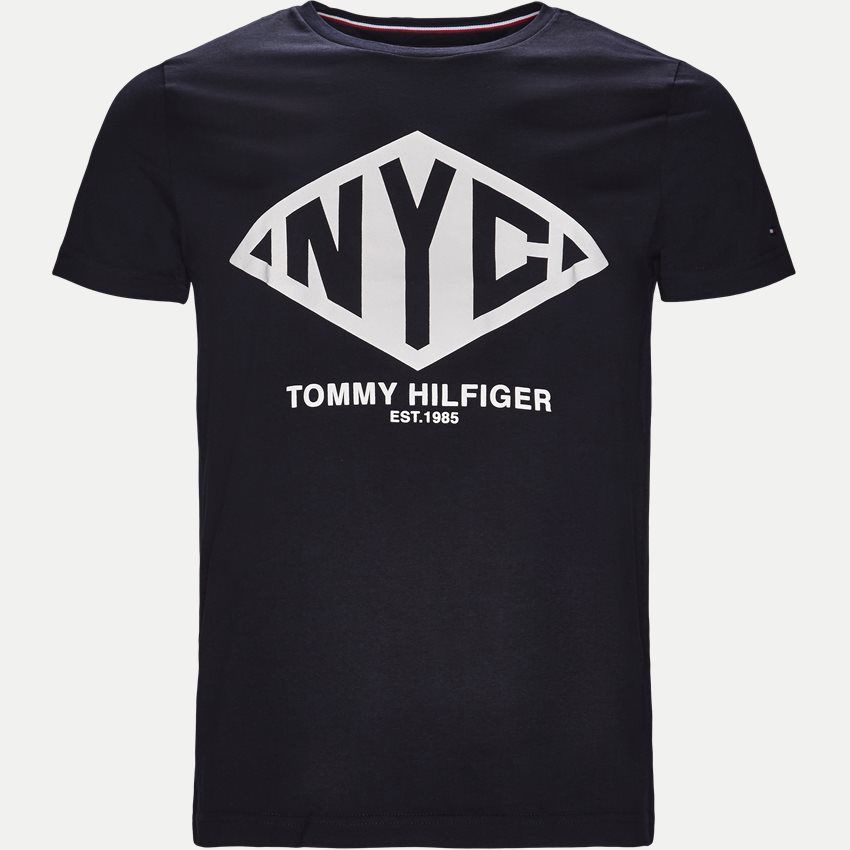 Tommy Hilfiger T-shirts SHEAR TEE NAVY