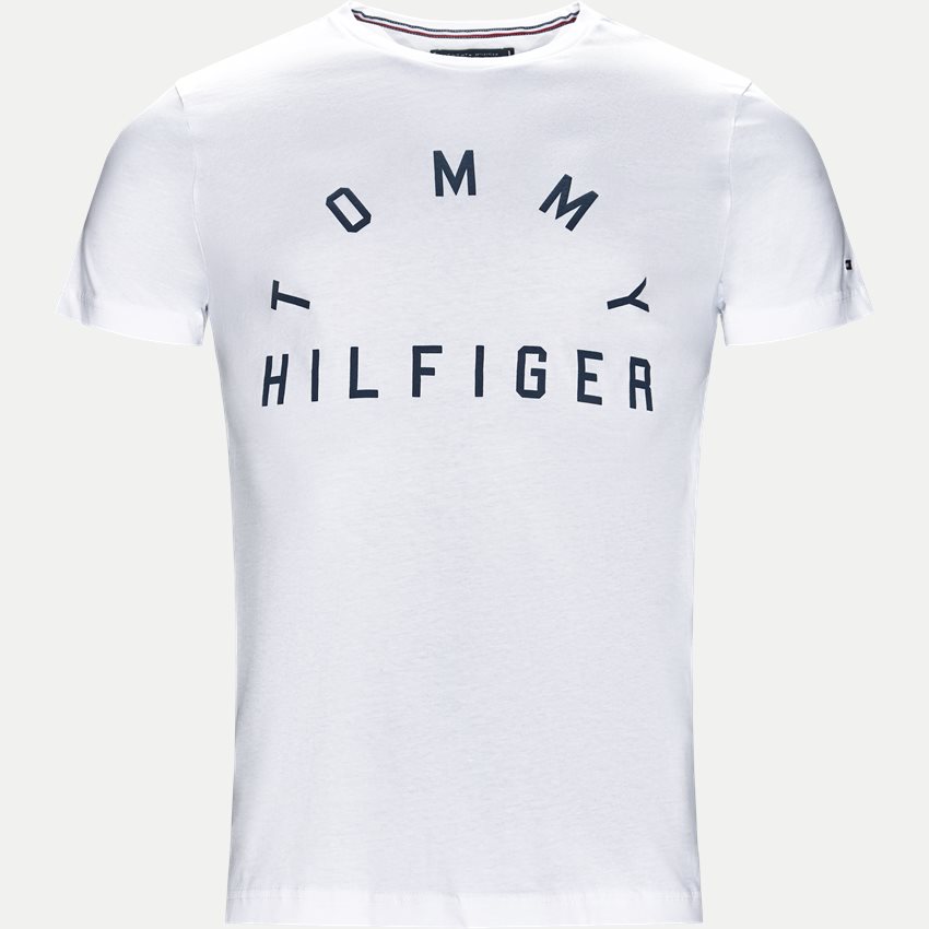 Tommy Hilfiger T-shirts ARCH LOGO TEE HVID