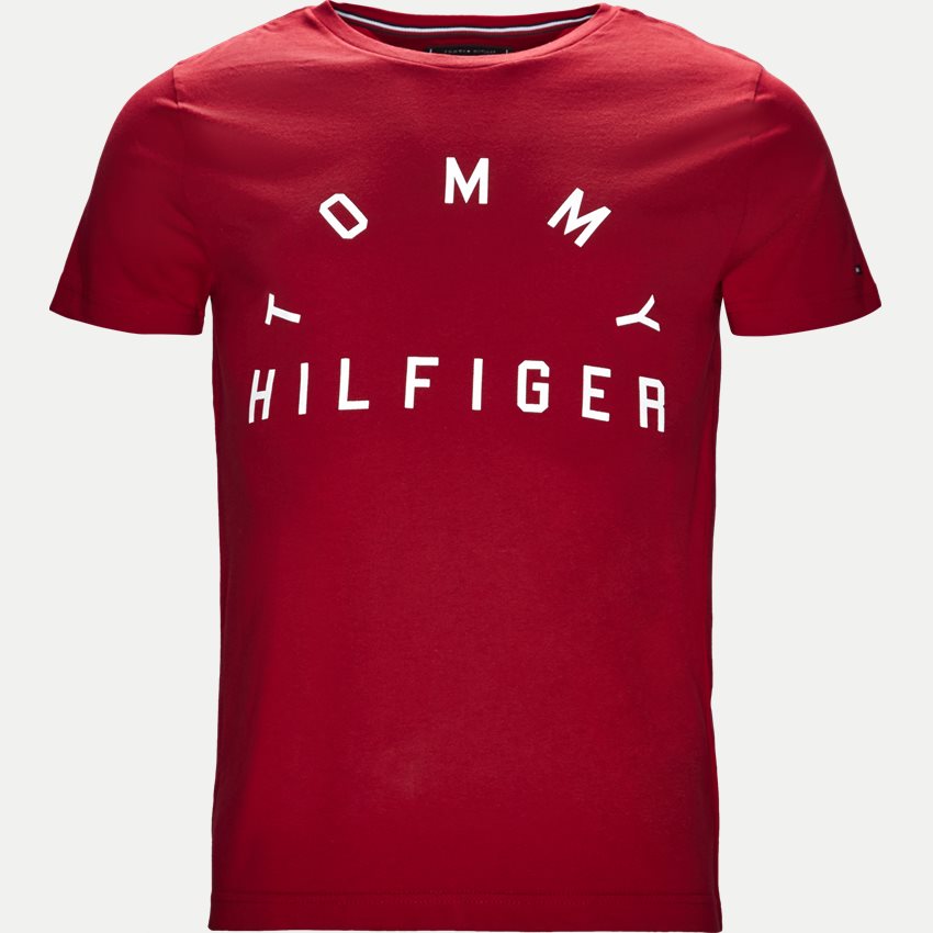 Tommy Hilfiger T-shirts ARCH LOGO TEE RØD