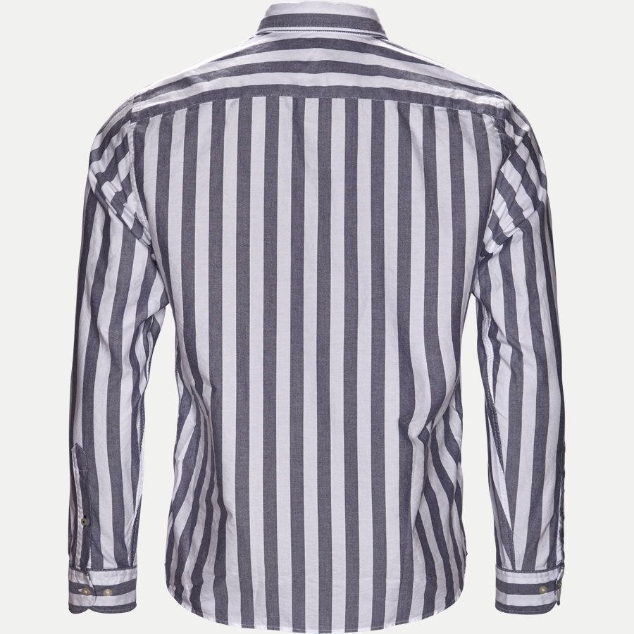 ENGENEERED STRIPED SHIRT - Engeneered Striped Oxford Shirt - Skjorter - BLÅ - 2