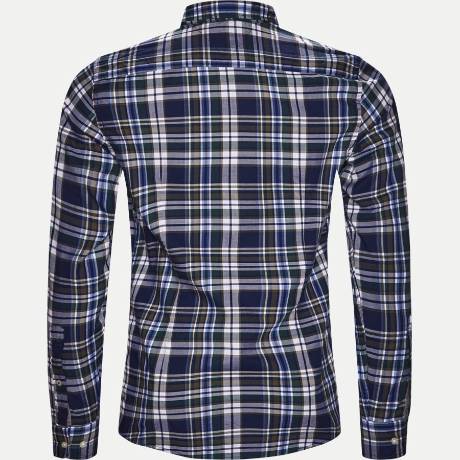 SLIM MUTICOLOR CHECK SHIRT - Multicolor Check Shirt - Skjorter - Slim - BLÅ - 2
