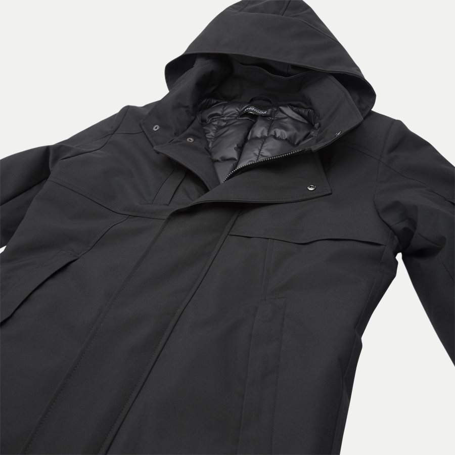 RIZZO 005 - Rizzo Vindjakke - Jakker - Slim - SORT - 4