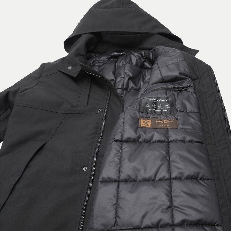 RIZZO 005 - Rizzo Vindjakke - Jakker - Slim - SORT - 8