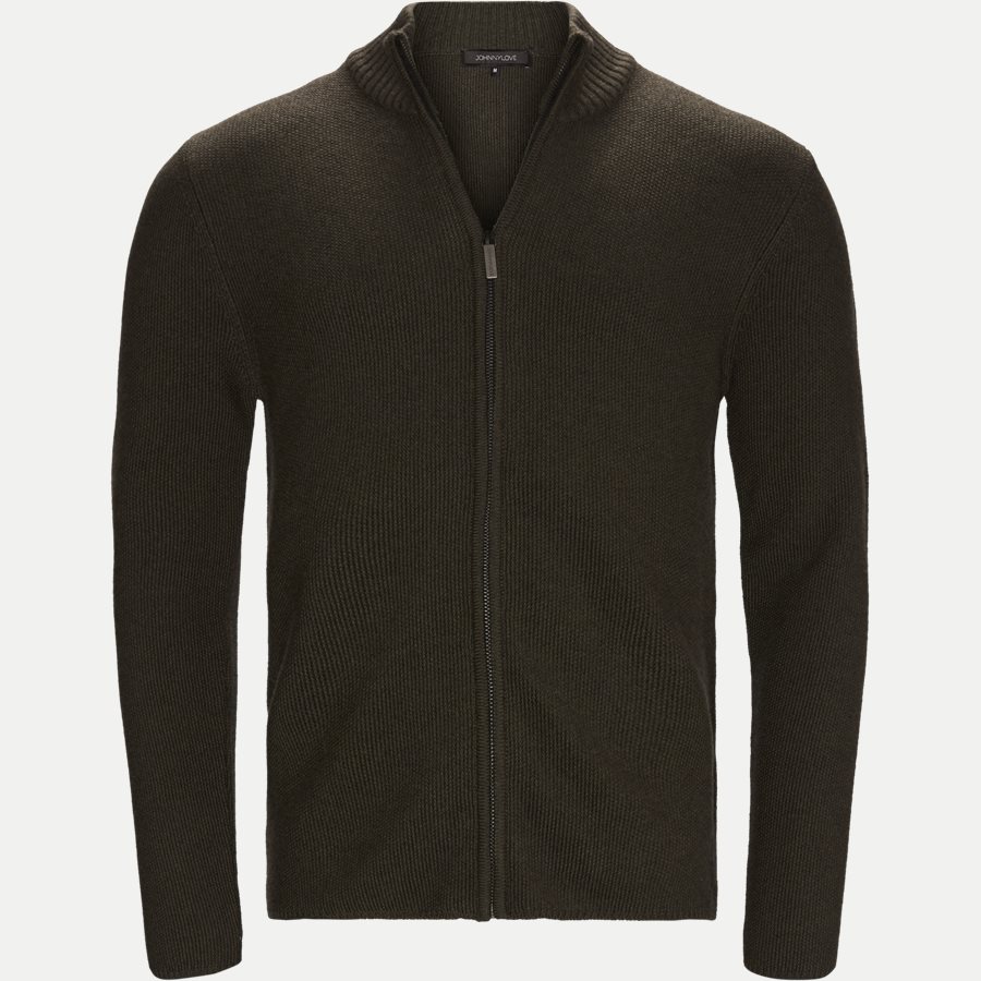 ZIGGY - Ziggy Cardigan Strik - Strik - Regular - OLIVEN - 1