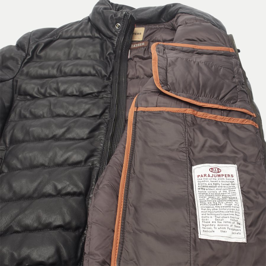 ERNIE LE02 - Ernie Skindjakke - Jakker - Regular - SORT - 10