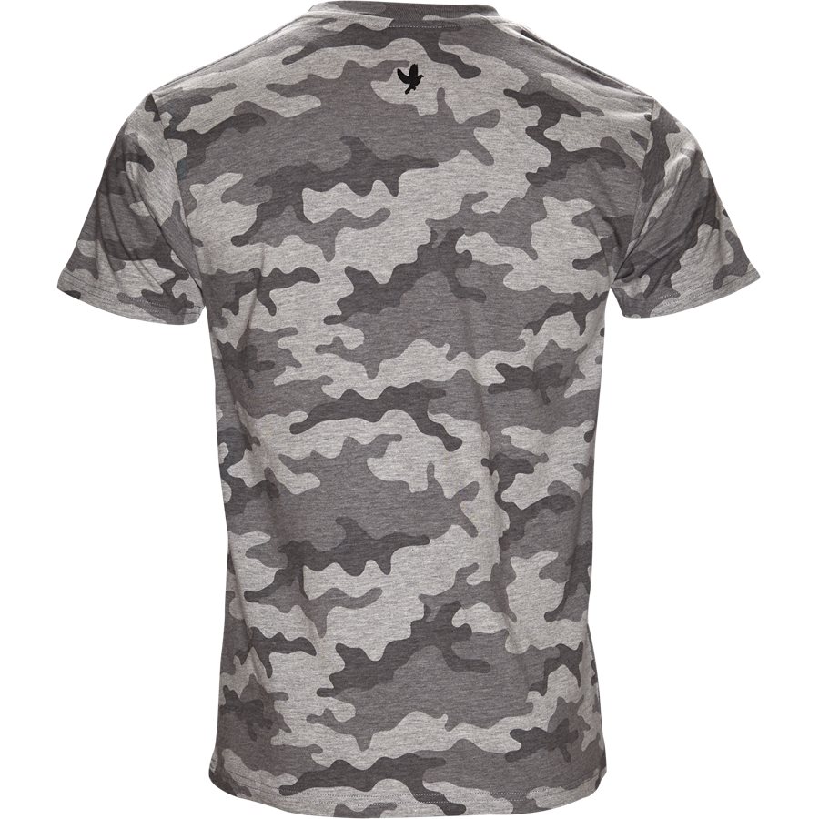 PARIS TEE CAMO GREY - Paris Tee Camo - T-shirts - Regular - GRÅ - 2