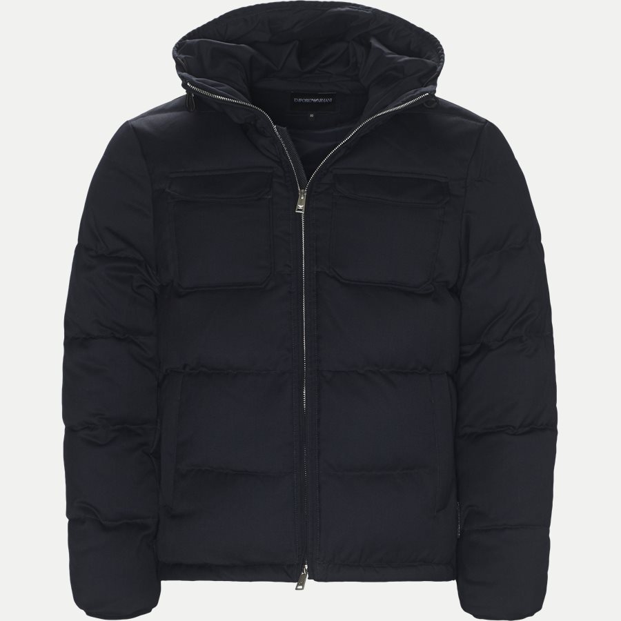 6Z1B67 1NUBZ - Wool Down Jacket - Jakker - Regular - NAVY - 1