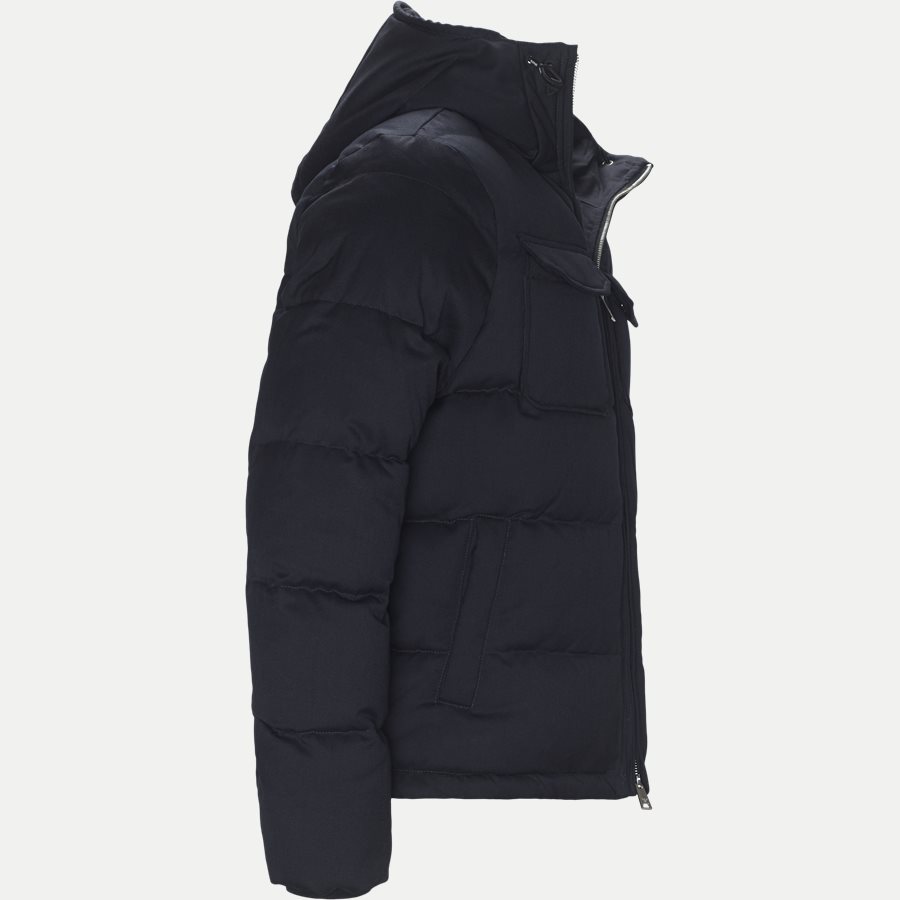 6Z1B67 1NUBZ - Wool Down Jacket - Jakker - Regular - NAVY - 4