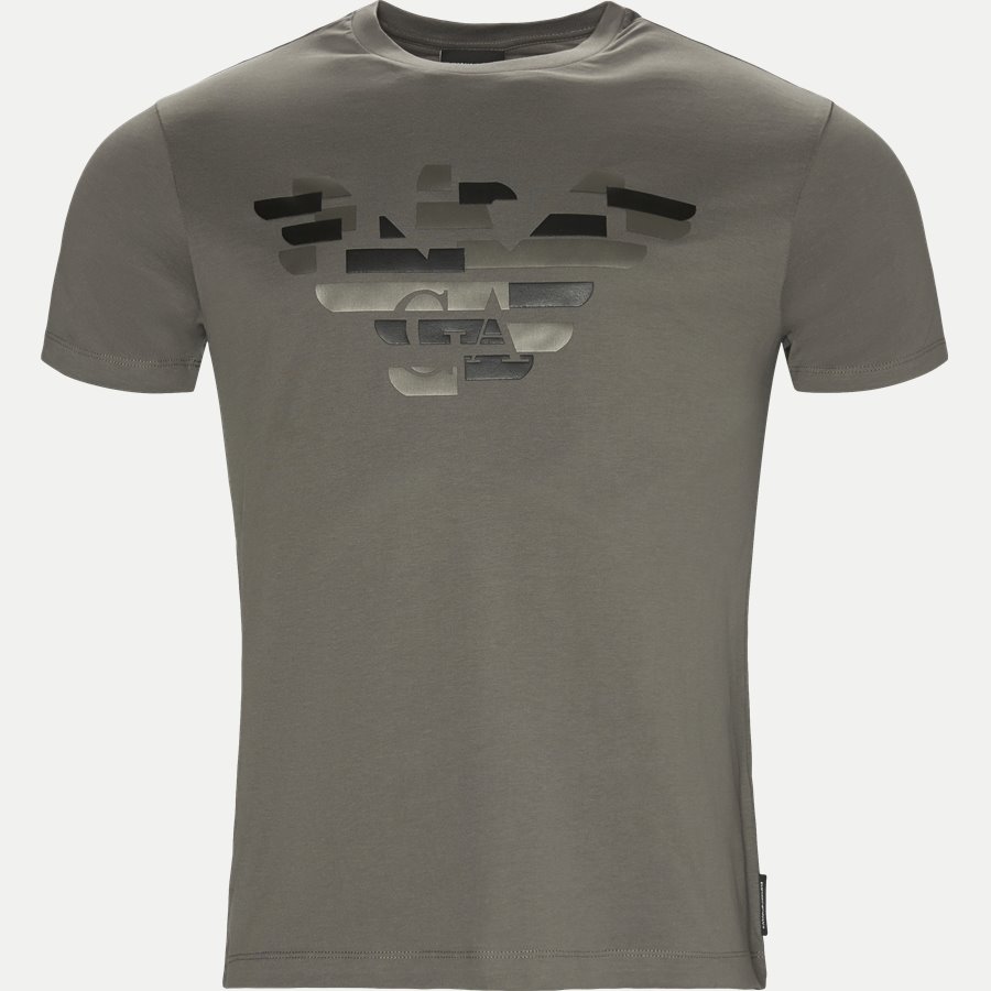 6Z1TF7 1J30Z - Crew Neck T-shirt - T-shirts - Regular - GRÅ - 1
