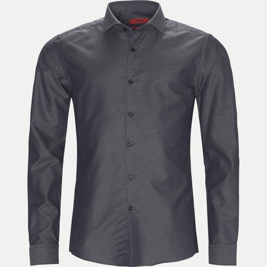 50391679 KASON - Kason Skjorte - Skjorter - Slim - NAVY - 1