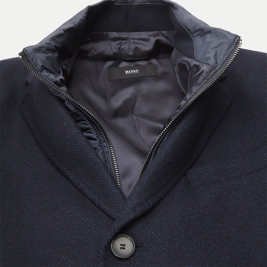 50395995 NADIM4 - Nadim4 Wool Coat - Jakker - Slim - NAVY - 3