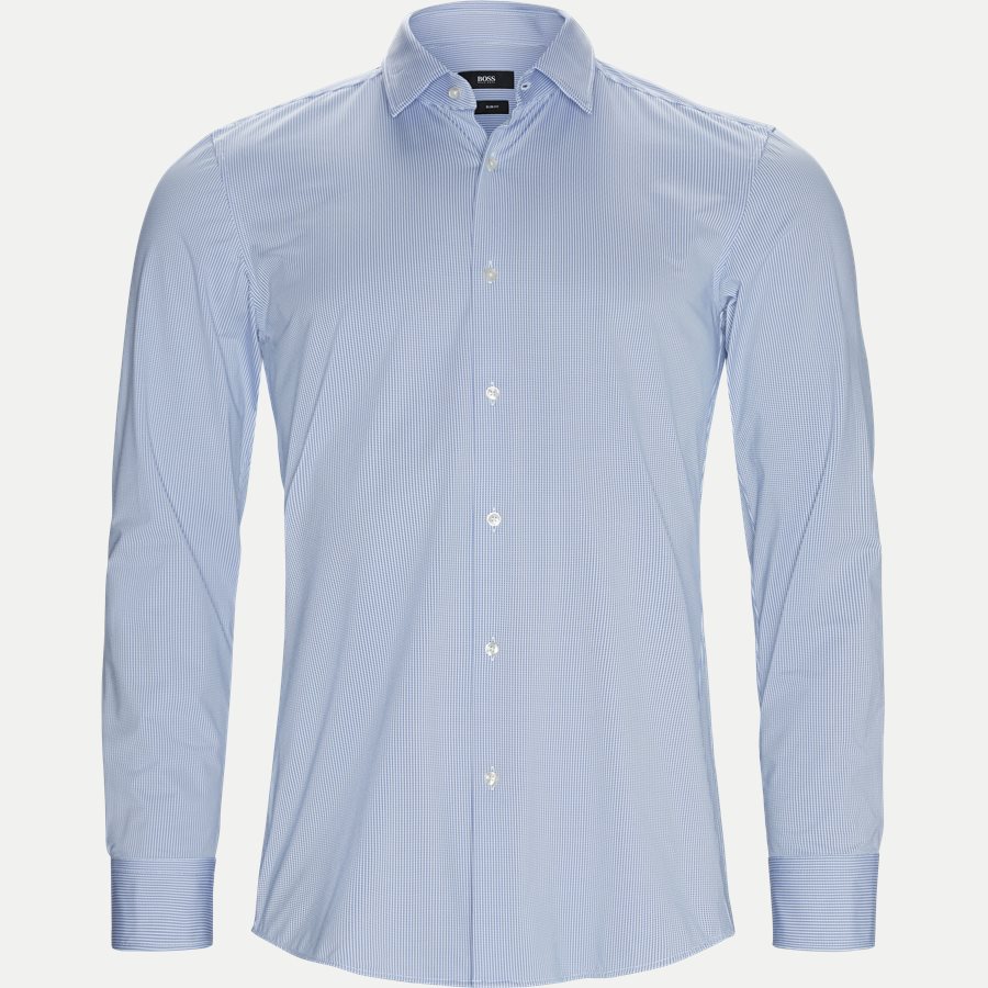50393140 JENNO - Jenno Skjorte - Skjorter - Slim - LYSBLÅ - 1