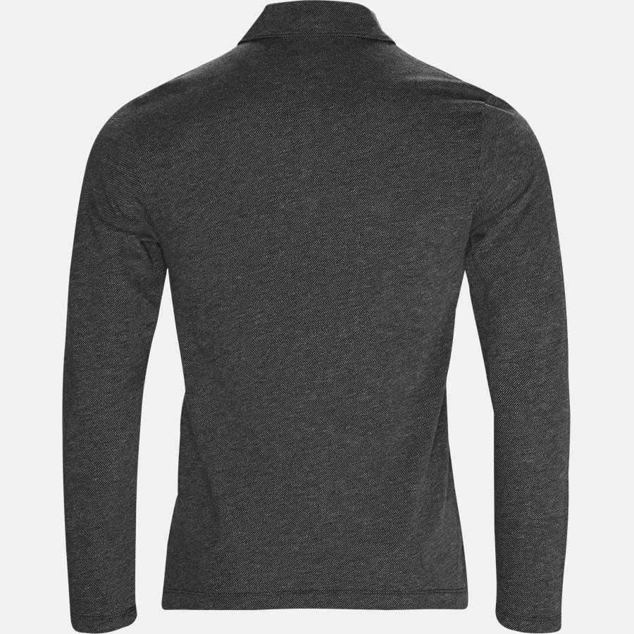 50391436 PLEINS06 - Pleins06 Langærmet Polo - T-shirts - Slim - SORT - 2