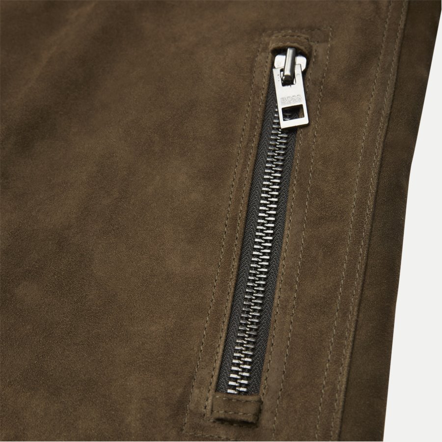50391742 JAYDEE - Jaydee Suede Skind - Jakker - Slim - BRUN - 6