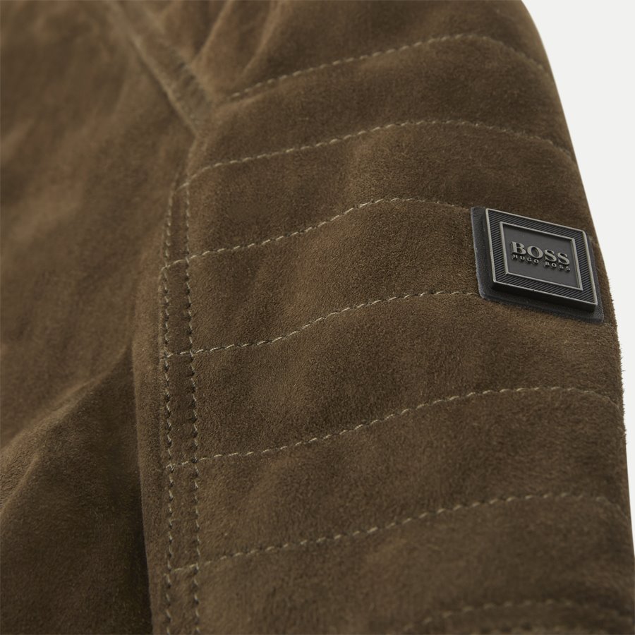 50391742 JAYDEE - Jaydee Suede Skind - Jakker - Slim - BRUN - 7