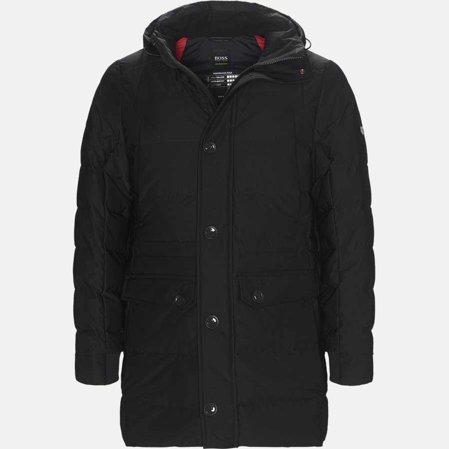 50392946 JEER1 - Jeer1 Dun Vinterjakke - Jakker - Regular - SORT - 1