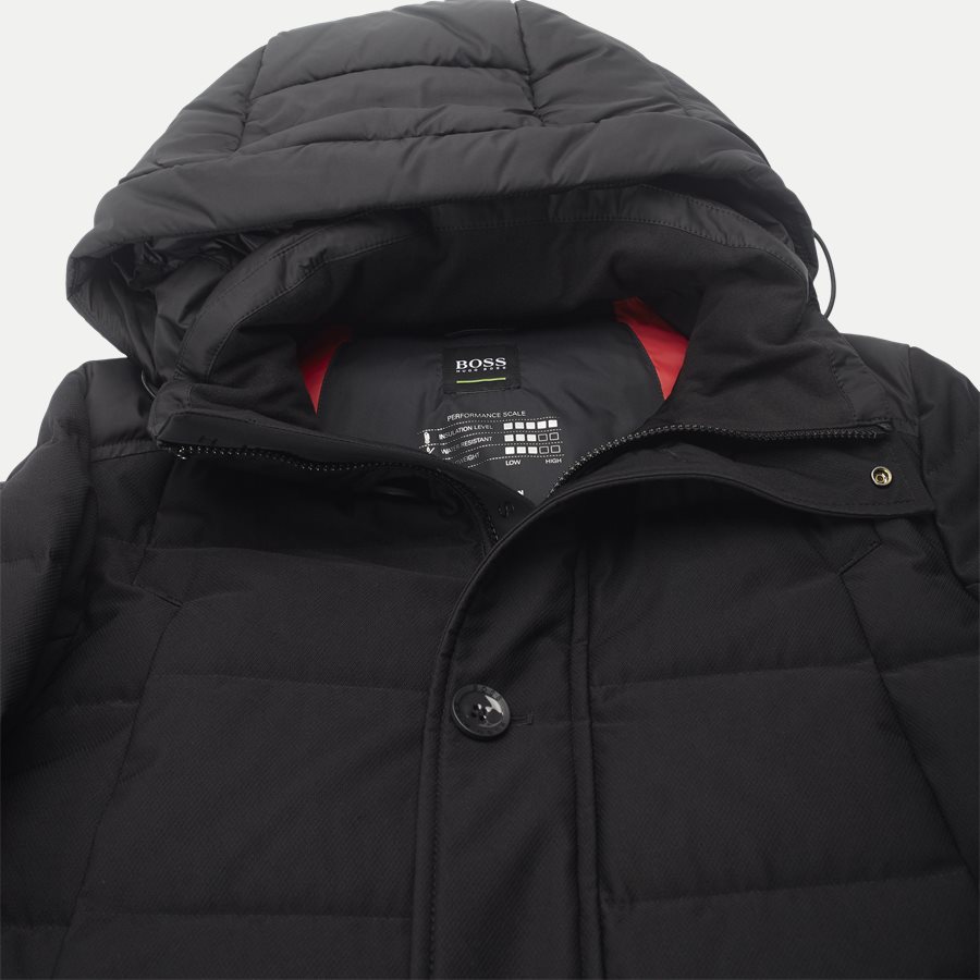 50392946 JEER1 - Jeer1 Dun Vinterjakke - Jakker - Regular - SORT - 3