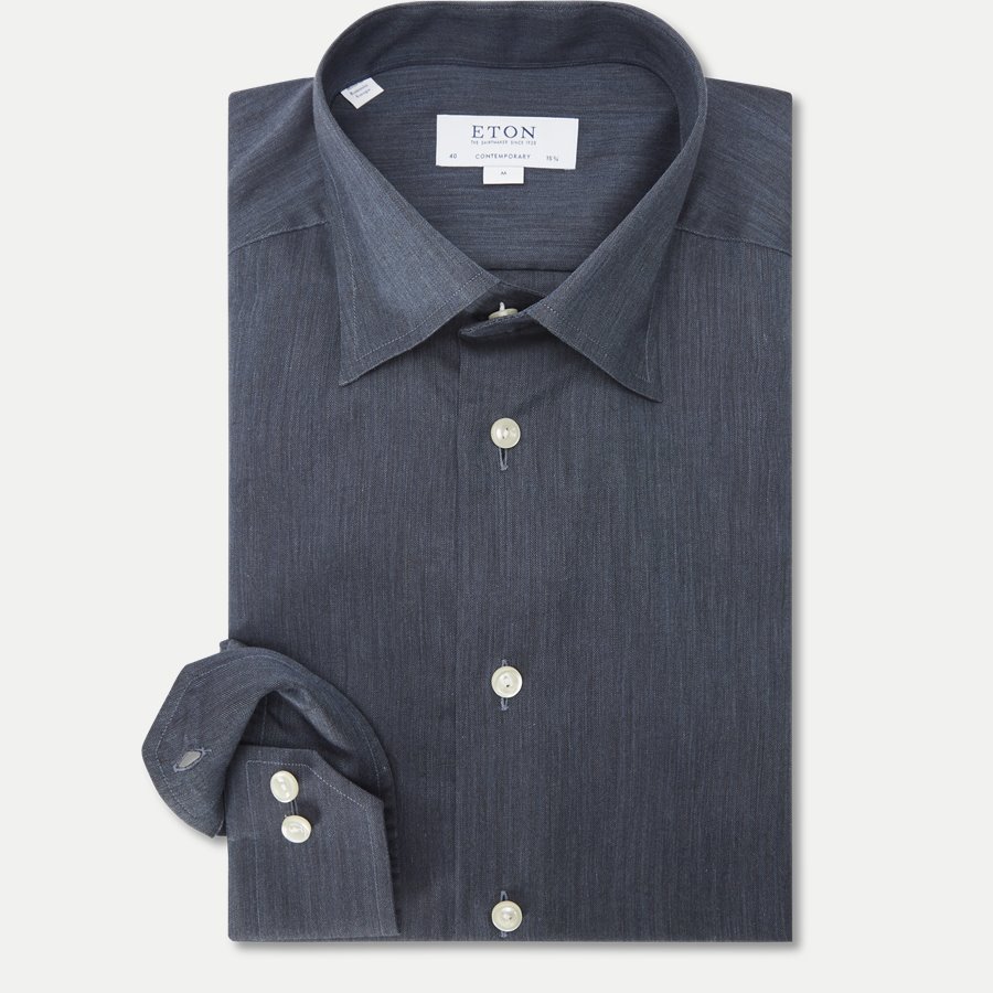 3991 61511/61311 - 3991 Fine Twill Skjorte - Skjorter - NAVY - 1