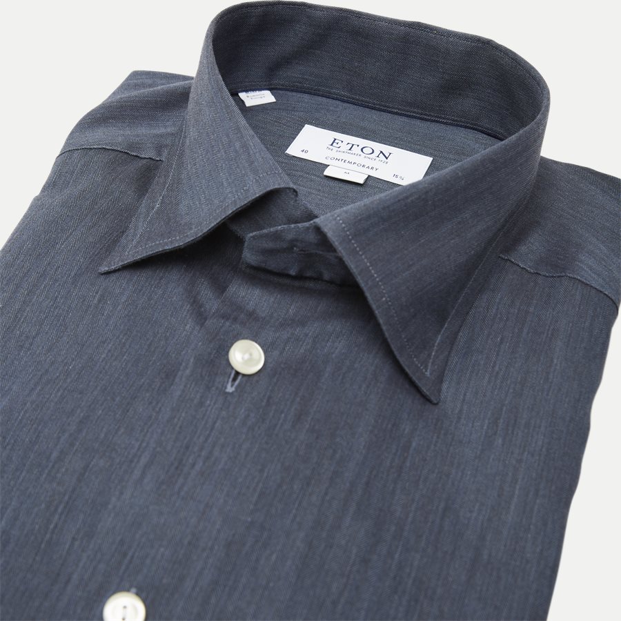 3991 61511/61311 - 3991 Fine Twill Skjorte - Skjorter - NAVY - 2