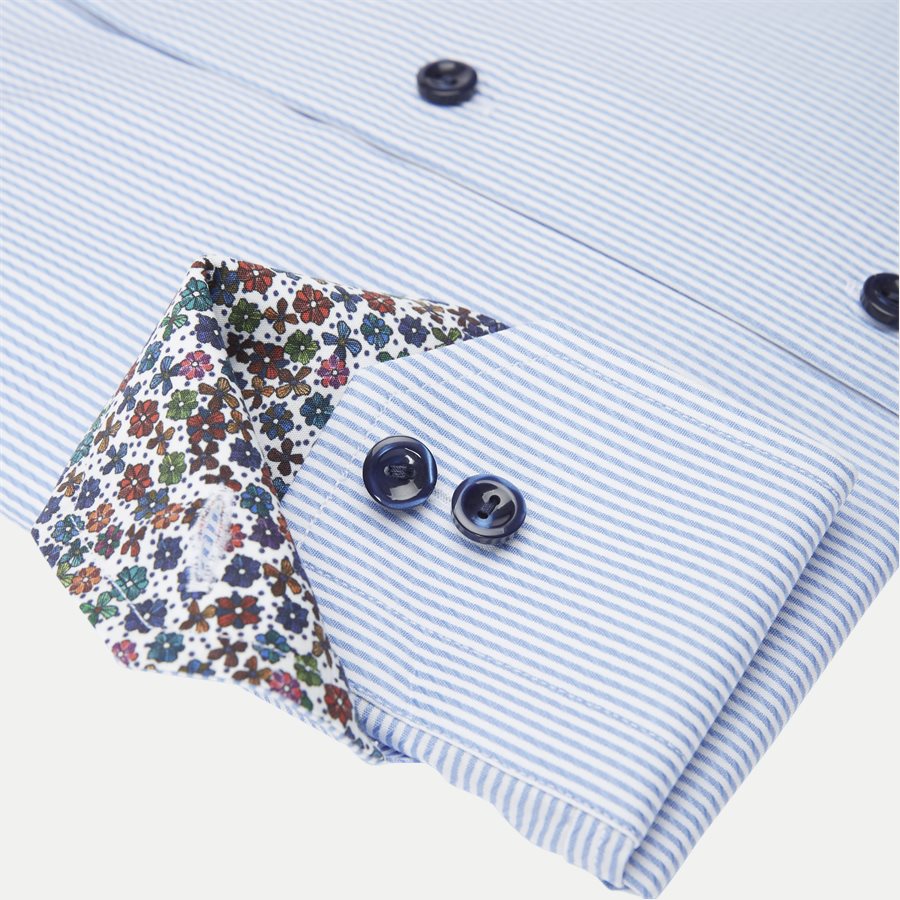 3399 79667/79467 - 3399 Signature Twill Skjorte - Skjorter - BLÅ - 4