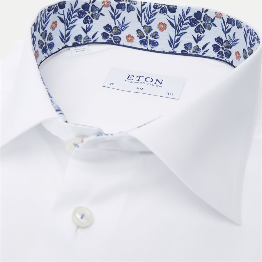 3000 00525/00374 - 3000 Signature Twill Skjorte - Skjorter - HVID - 2