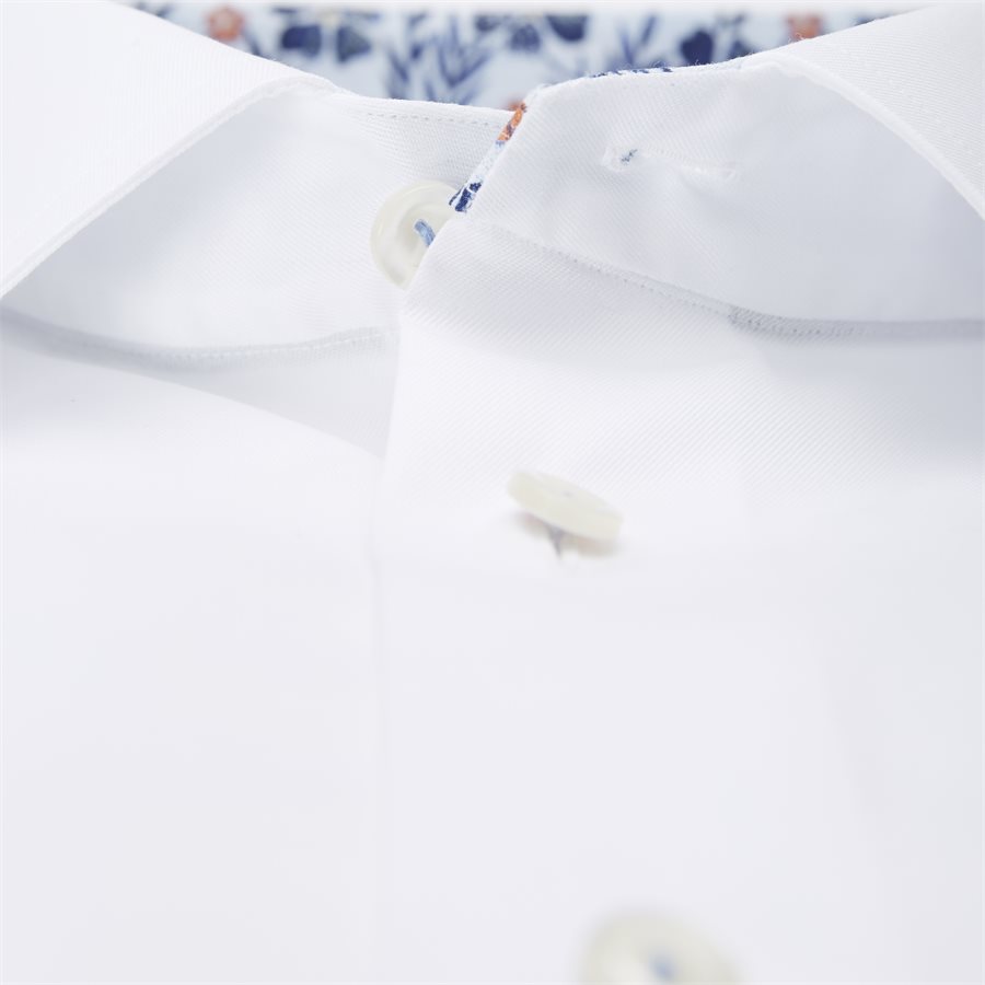 3000 00525/00374 - 3000 Signature Twill Skjorte - Skjorter - HVID - 3