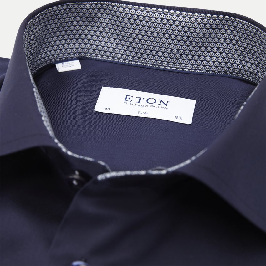 Eton Shirts 3000 00507/00333 NAVY