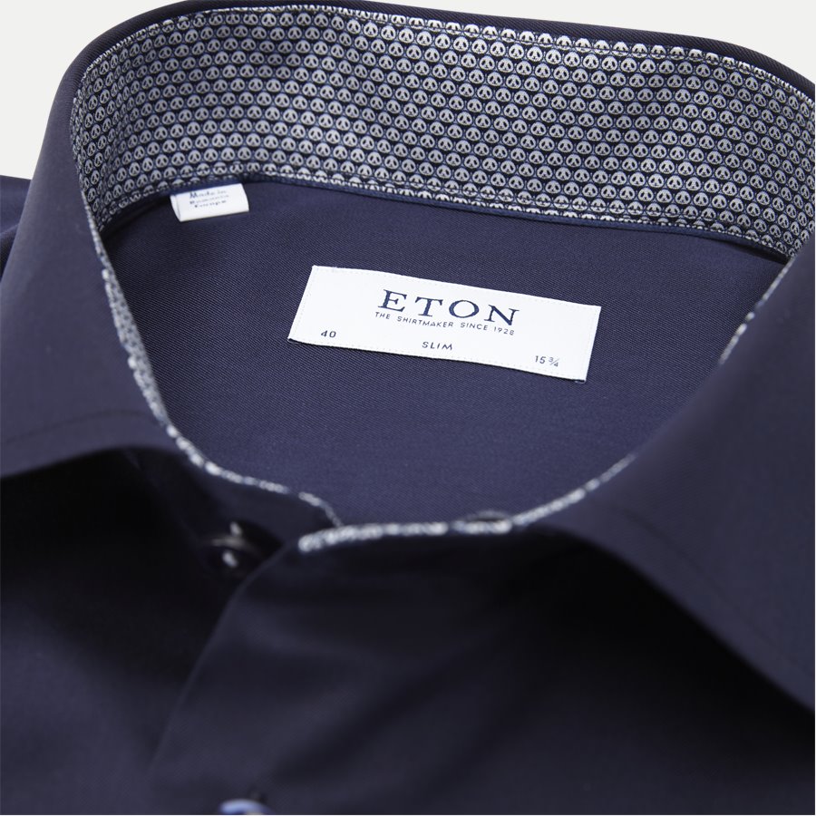 3000 00507/00333 - 3000 Signature Twill Skjorte - Skjorter - NAVY - 2