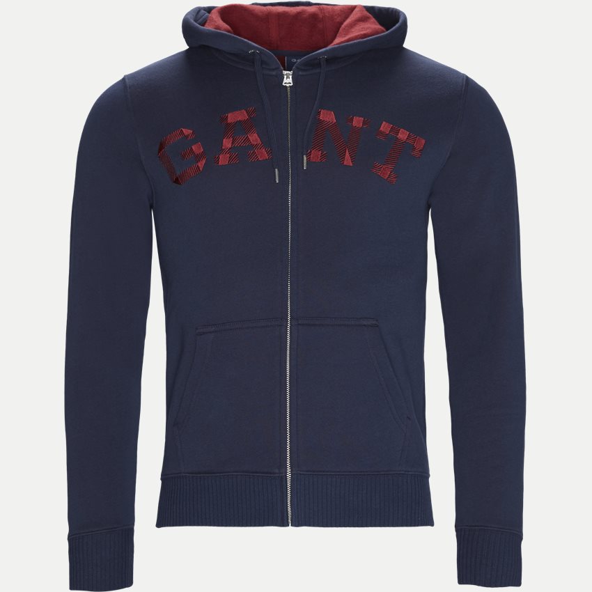 Gant Sweatshirts 2047041 CONTRAST BACKSIDE NAVY