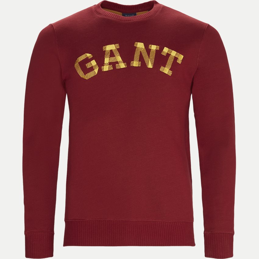 Gant Sweatshirts 2046039 CONTRAST BACKSIDE RØD