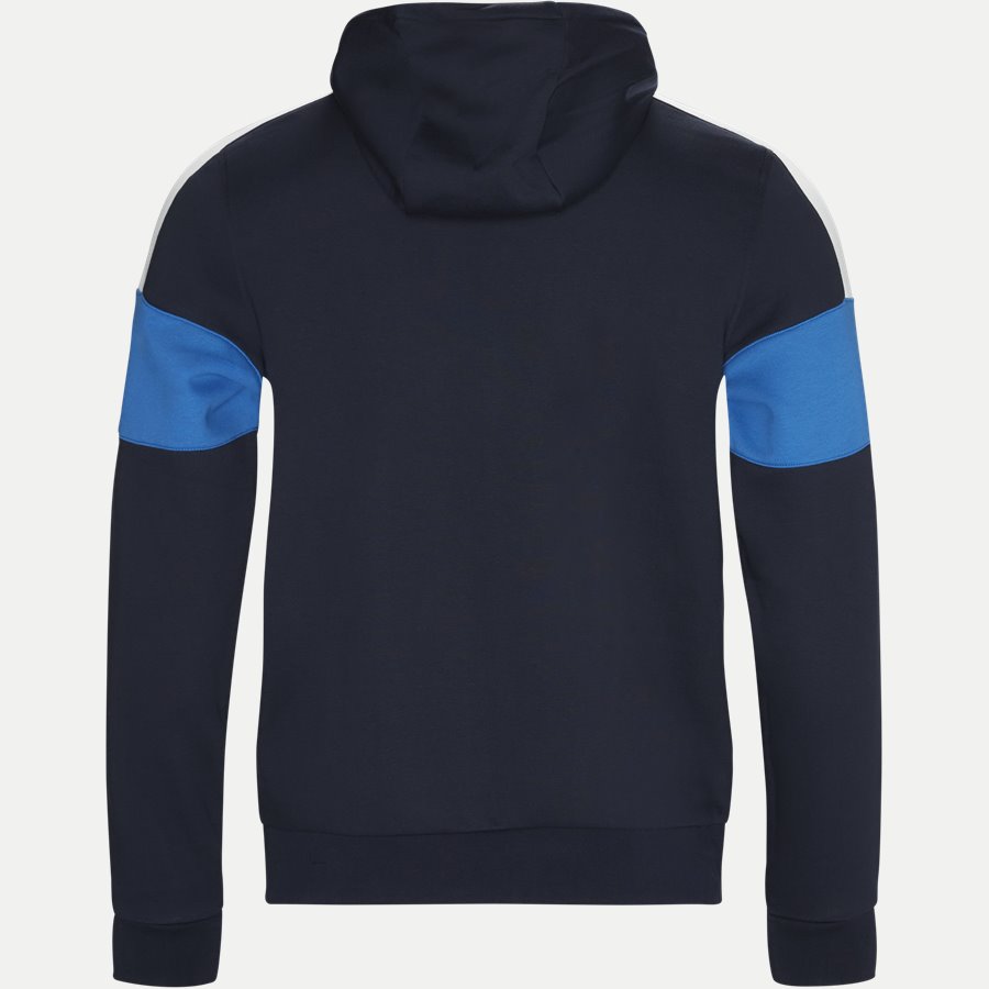 SH9492 - Colorblock Fleece Zippered Sweatshirt - Sweatshirts - Regular - NAVY - 2
