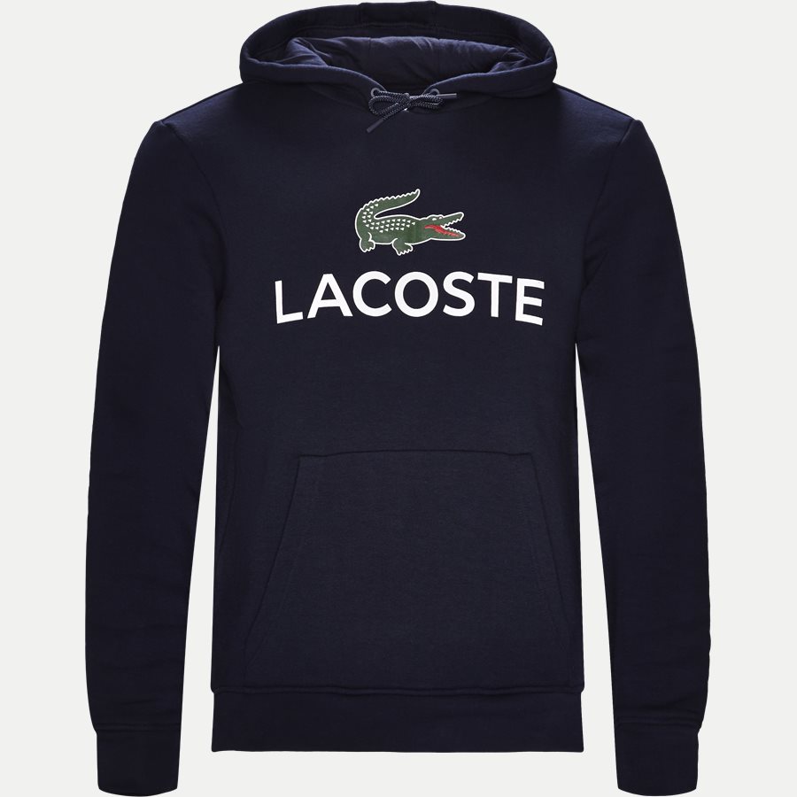 SH0601 - Logo Hoodie - Sweatshirts - Regular - NAVY - 1
