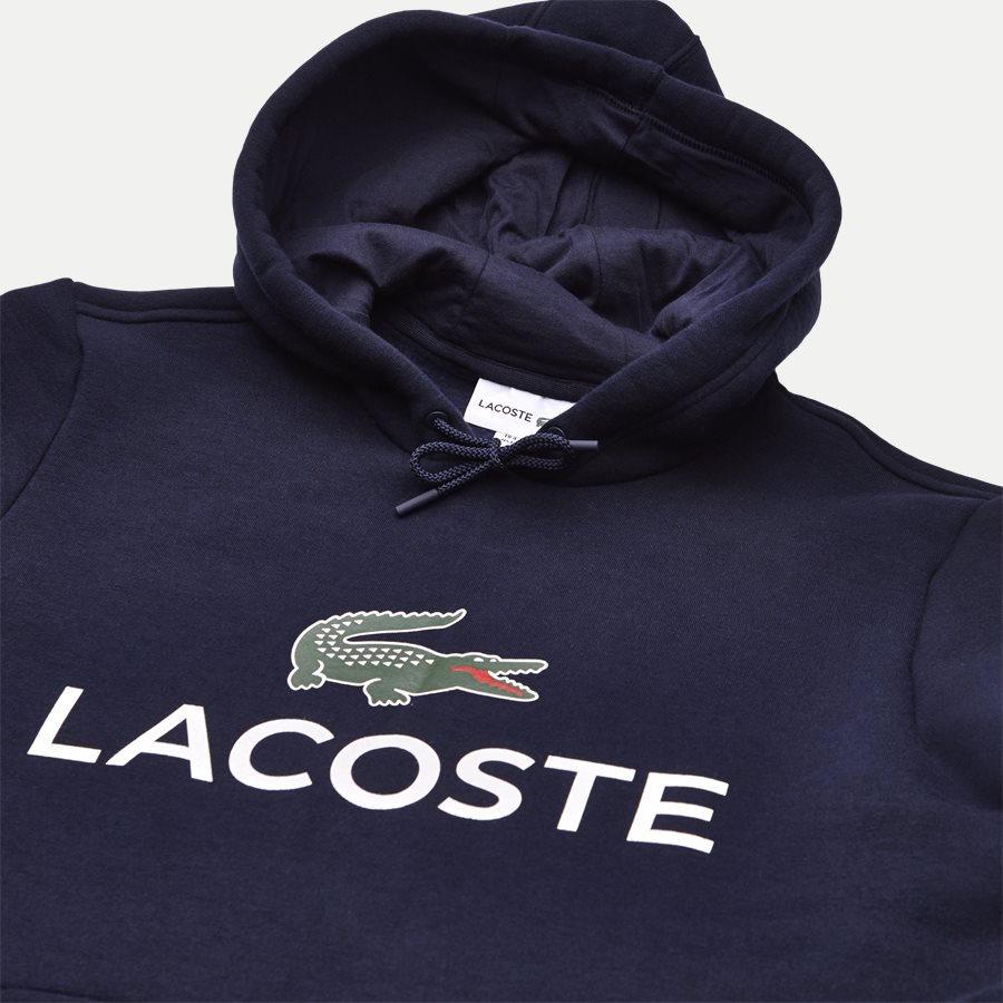 SH0601 - Logo Hoodie - Sweatshirts - Regular - NAVY - 3