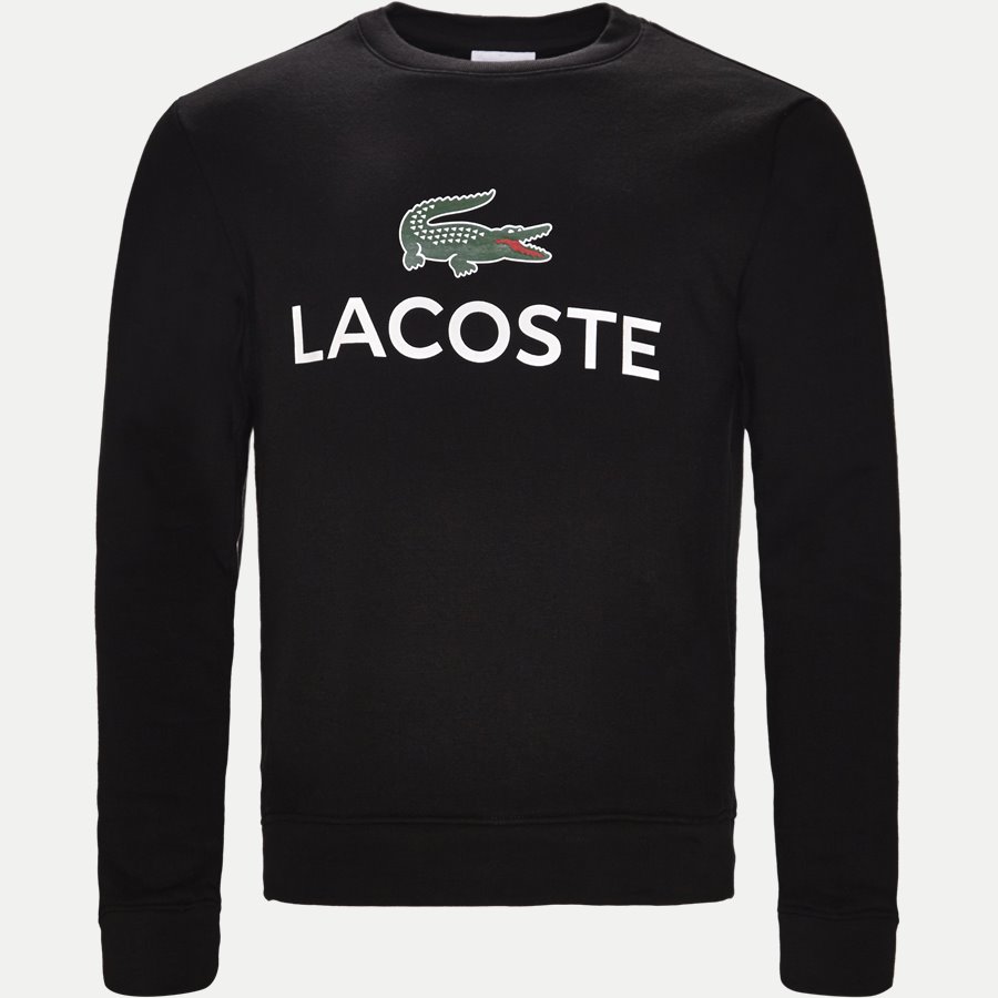 SH0605 - Sport Logo Sweatshirt - Sweatshirts - Regular - SORT - 1