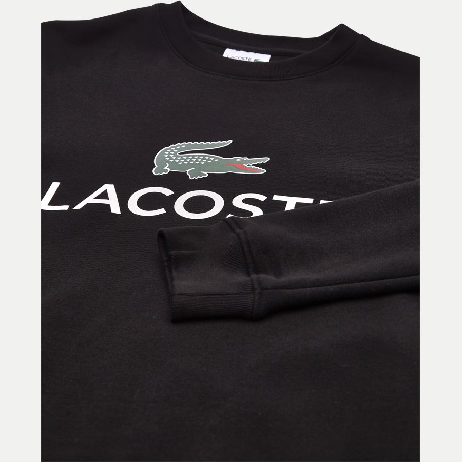 SH0605 - Sport Logo Sweatshirt - Sweatshirts - Regular - SORT - 3