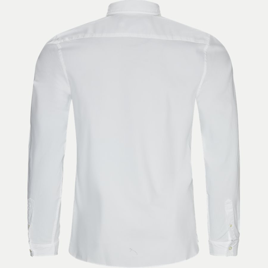 CH5816 - Stretch Cotton Poplin Shirt - Skjorter - Slim - HVID - 2