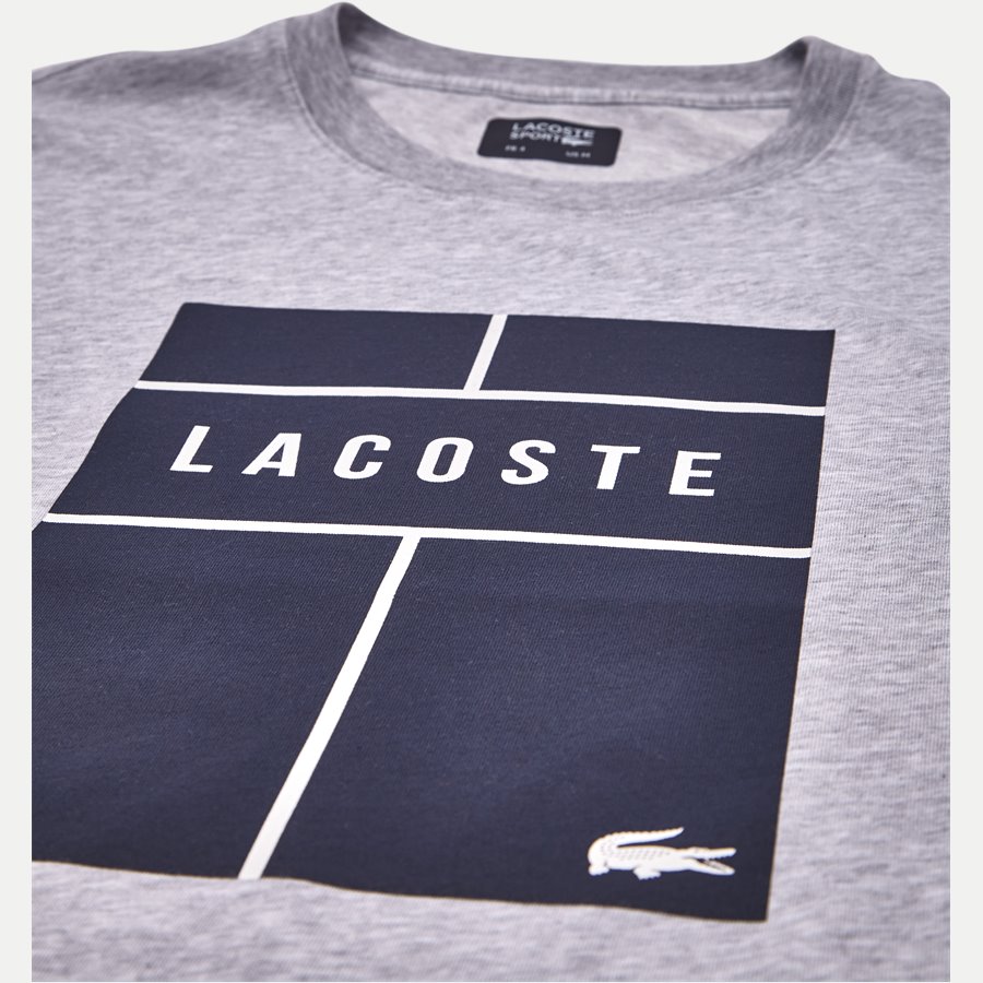 TH9462 - Crew Neck Lettering Jersey - T-shirts - Regular - GRÅ - 3