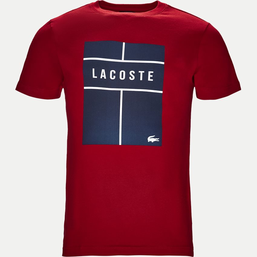 Lacoste T-shirts TH9462 RØD