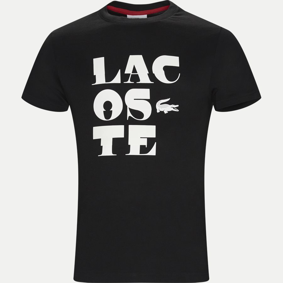 TH9449 - Lettering Jersey Tennis T-shirt - T-shirts - Regular - SORT - 1